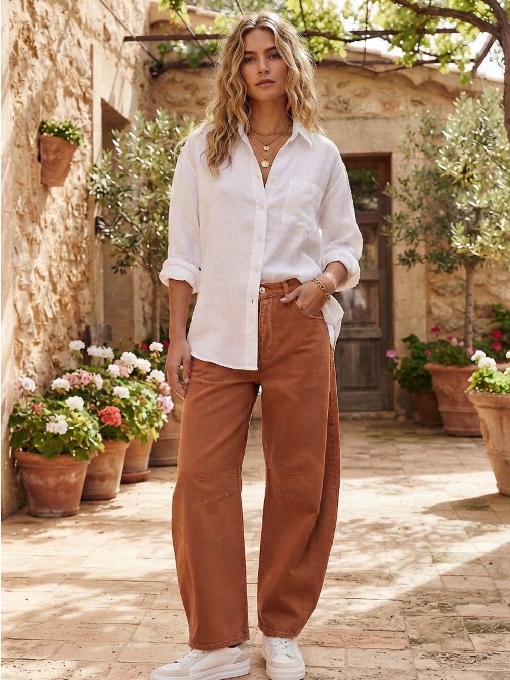 We The Free Barrel Wide-Leg Women’s Jeans